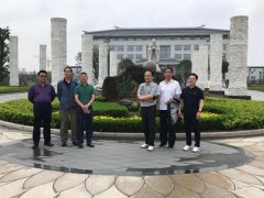 中国殡葬协会王宏阶、杨世森一行莅临考察指导