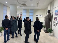 岁末寒冬，两地领导考察沐鸣集团